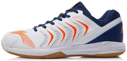 Li-Ning Badminton Shoes 'White Blue' AYTR043-1 Li-Ning Badminton Shoes 'White Blue' AYTR043-1