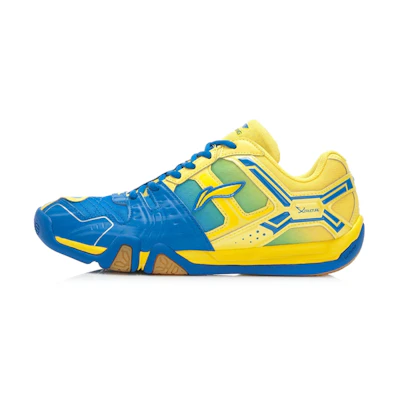 Li-Ning Badminton Shoes 'Yellow-Blue'