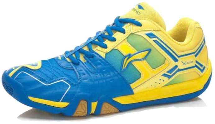 Li-Ning Badminton Shoes 'Yellow-Blue' AYTK007-2 Lookbook Li-Ning Badminton Shoes 'Yellow-Blue' AYTK007-2