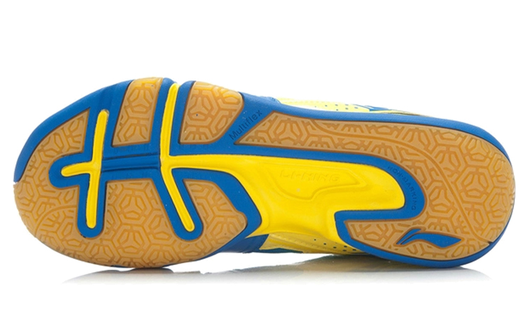 Purchase 李寧バドミントンシューズ 黄青 (Lining Badminton Shoes Yellow-Blue) AYTK007-2