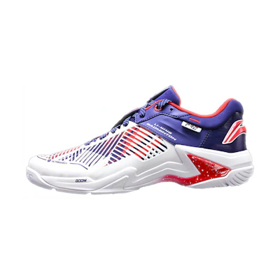 Li-Ning Badminton Shoes Low 'White Blue'
