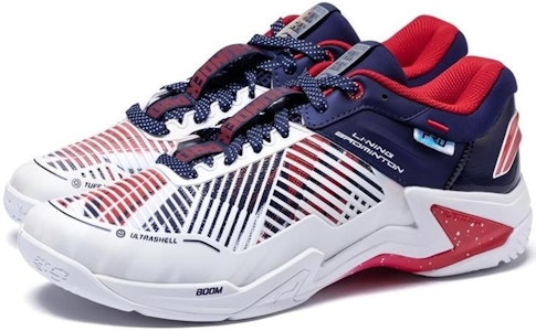 리닝 배드민턴화 로우 '화이트 블루' AYAT009-3 Lookbook 리닝 배드민턴화 로우 '화이트 블루' AYAT009-3