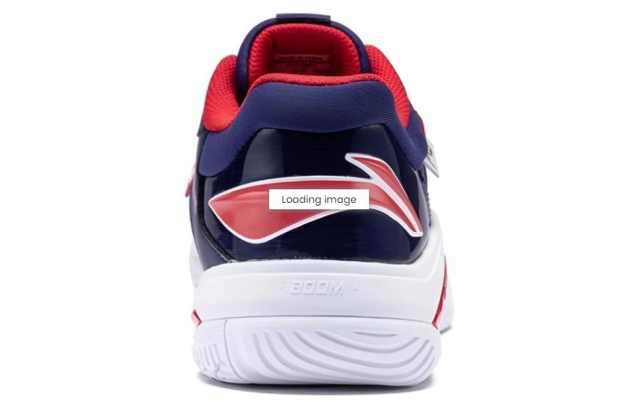 Purchase 李宁羽毛球鞋低帮款 &#x27;白蓝&#x27; AYAT009-3