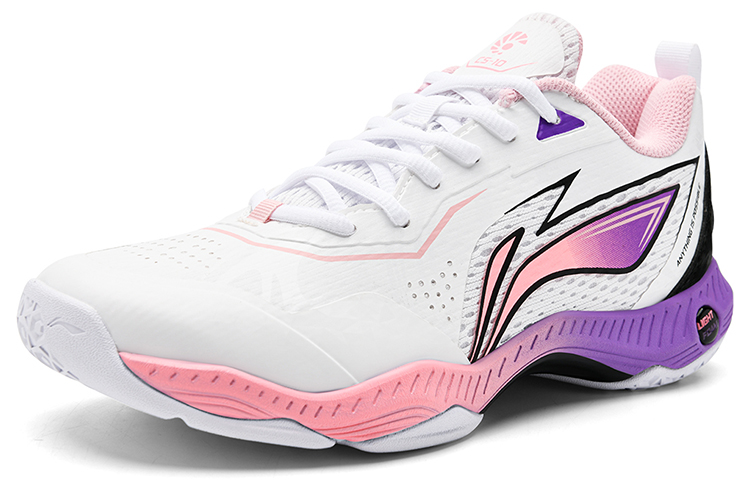 Order 李寧バドミントンシューズ 白黒 (Lining badominton shūzu shirokuro) AYZT003-1