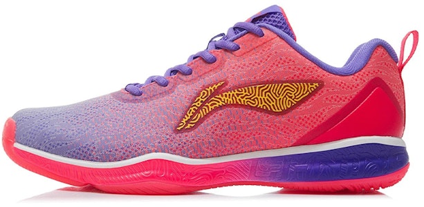 LiNing李寧 防滑透氣 低筒羽球鞋 螢光藍紫色 Buy LiNing李寧 防滑透氣 低筒羽球鞋 螢光藍紫色