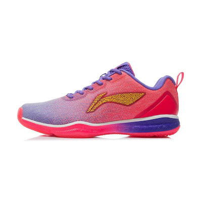 Li-Ning Badminton Sneakers 'Fluorescent Blue-Purple'