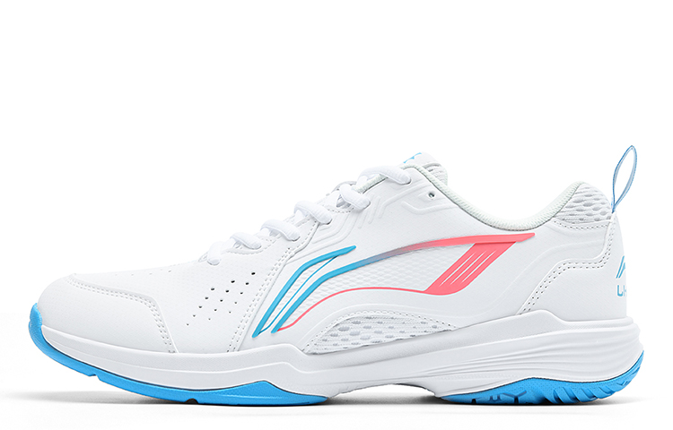 Li-Ning Badminton Sneakers 'White Blue' AYTU001-2