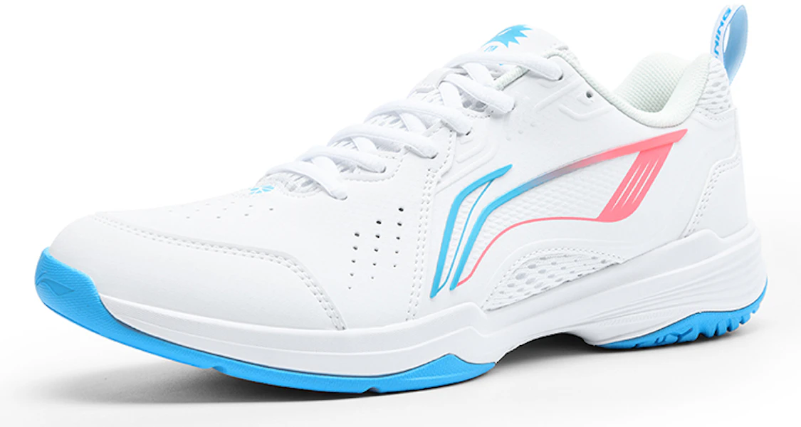 Li-Ning Badminton Sneakers 'White Blue' AYTU001-2 Lookbook Li-Ning Badminton Sneakers 'White Blue' AYTU001-2