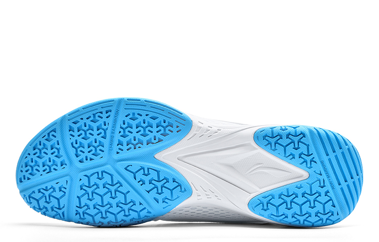 Details for Li-Ning Badminton Sneakers 'White Blue' AYTU001-2