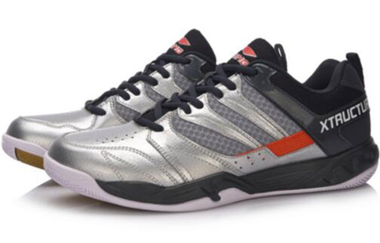 Lookbook Latihan Badminton Li-Ning 'Kelabu Perak' AYTN025-4