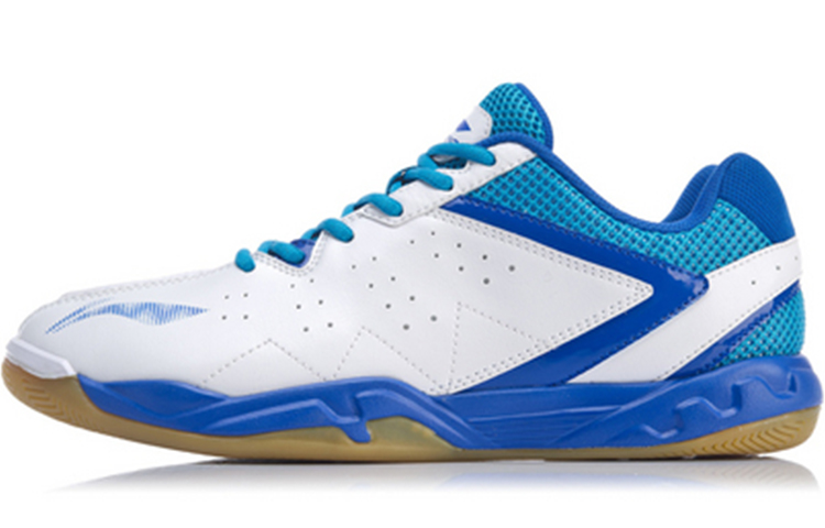 Li-Ning Badminton Training Shoes 'White Blue' AYTP061-2