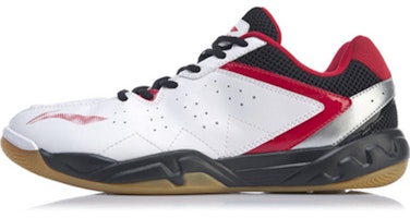Li-Ning Badminton Training Shoes 'White Red' AYTP061-1 Li-Ning Badminton Training Shoes 'White Red' AYTP061-1