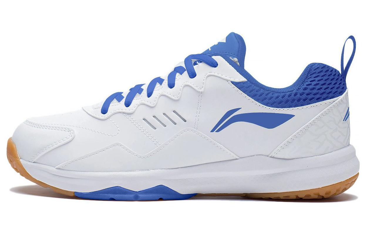 Li-Ning Badminton Training Sneakers 'Standard White/Bright Blue' AYTS038-3