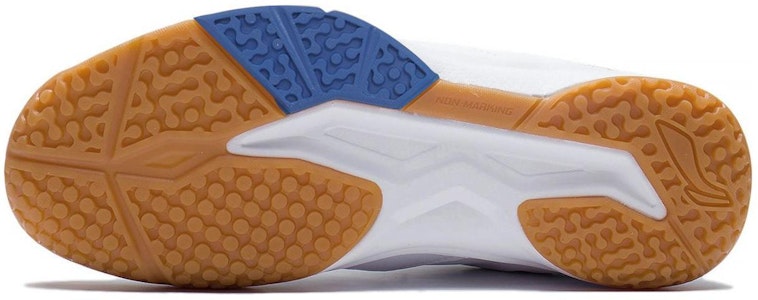 李寧バドミントントレーニングシューズ (白/青) AYTS038-3 Shop 李寧バドミントントレーニングシューズ (白/青) AYTS038-3