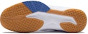 Li-Ning kasut latihan badminton 'Putih Standard/Biru Cerah' AYTS038-3
