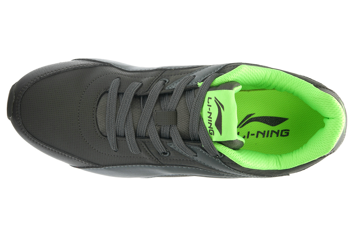 Lookbook Li-Ning Básico Clásico 'Negro Verde' ARCJ007-2