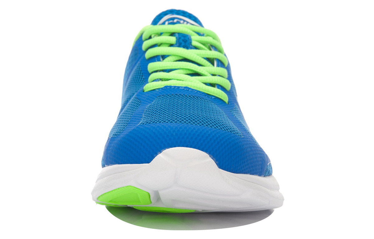 Shop Li-Ning Pelari Asas 'Biru Putih Hijau' ARBL031-4