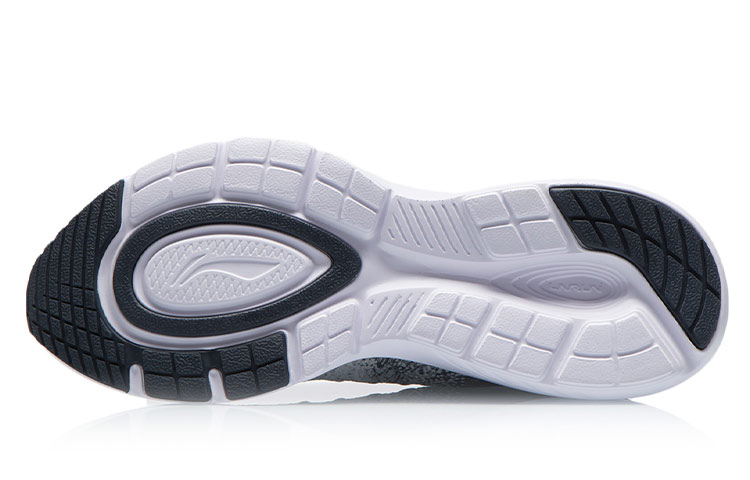 Details for Li-Ning Basic Running ''Antarktis Grau'' Schuhe ARSR023-3