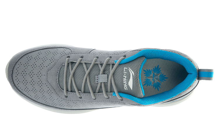 Lookbook Li-Ning Basic Walker 'Abu Putih Biru' ACGJ001-1