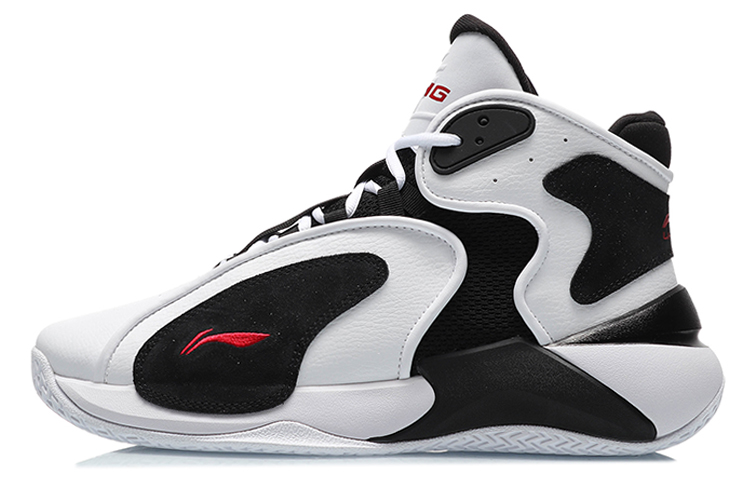 Li-Ning Basketball Casual Shoes 'Black White' AGBR027-1