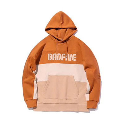 Li-Ning Basketball Colorblock Pullover Hoodie Amber Brown () AWDQ501-1