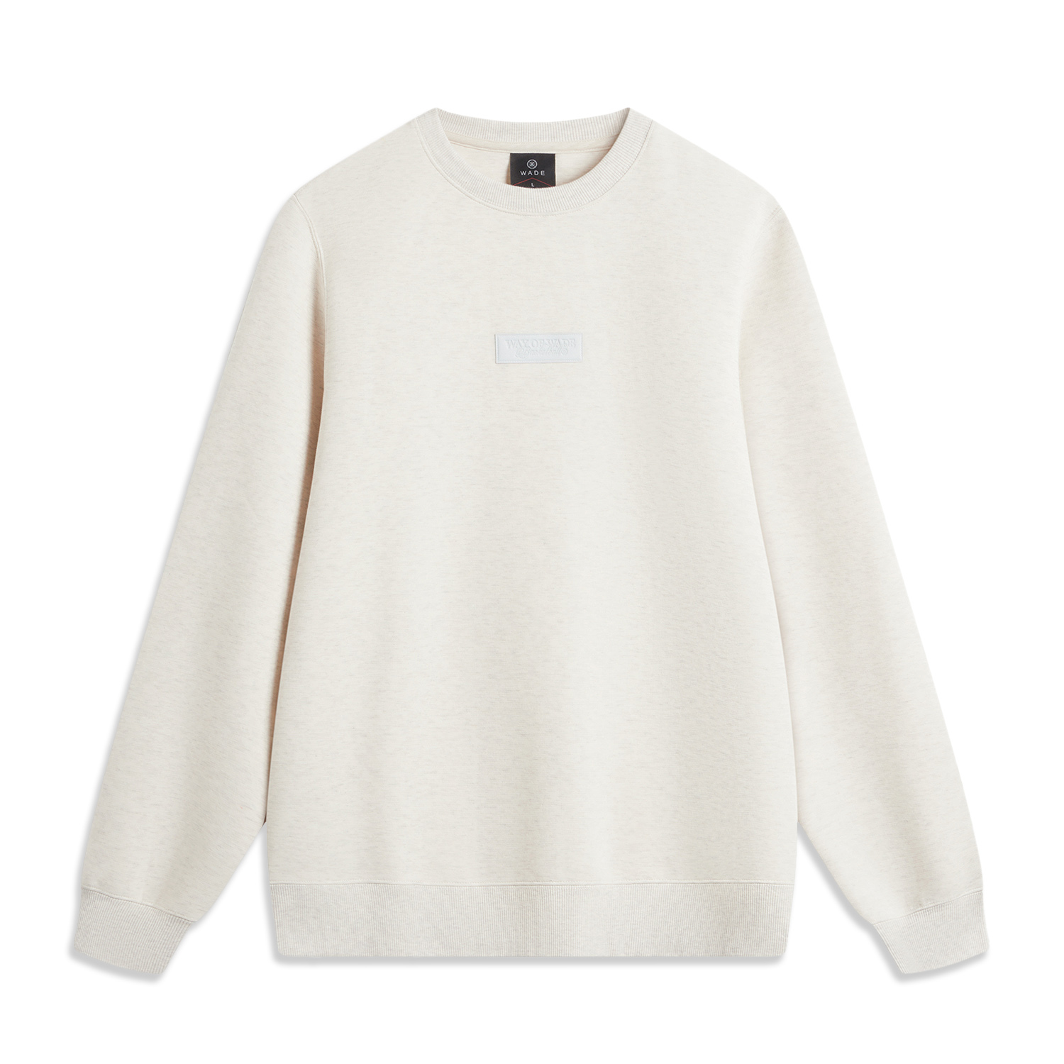 Li-Ning Basketball Crewneck Sweatshirt Grey HB1902 Casual Long Sleeve AWDU283-9