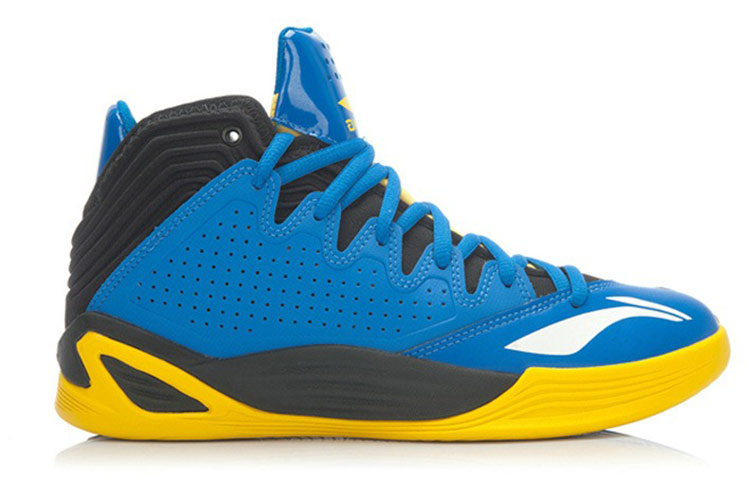 Order 李寧バスケットボールHIGH 黒青 (Lining basukettobōru HIGH kuro ao) ABFK001-5