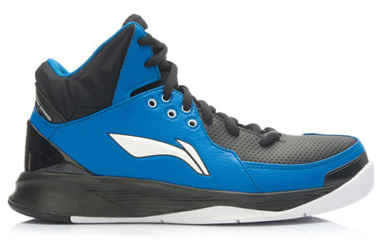 Order Li-Ning Bola Keranjang Tinggi 'Hitam Biru' ABFK027-4