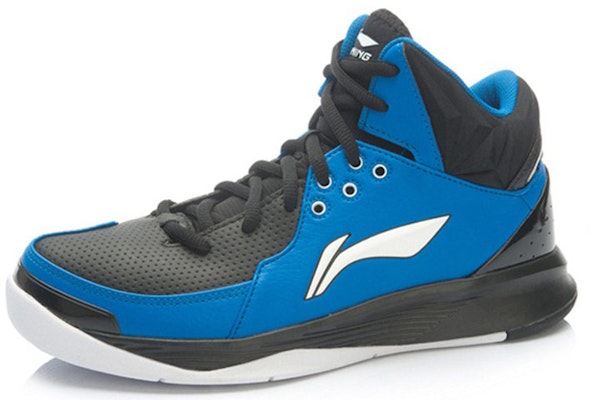 Li-Ning Basketball High 'Black Blue' ABFK027-4 Lookbook Li-Ning Basketball High 'Black Blue' ABFK027-4