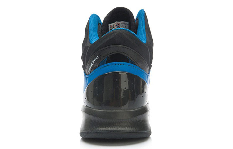 Shop Li-Ning Basketball High 'Black Blue' ABFK027-4