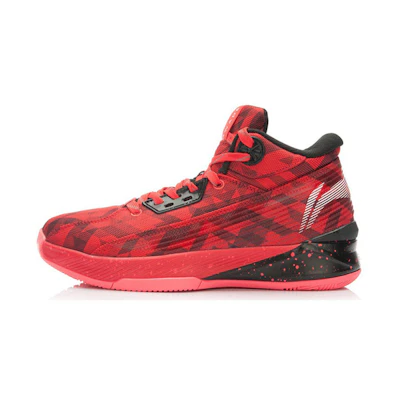 Li-Ning Basketball High 'Black Red'