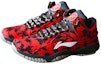 Lookbook Li-Ning Bola Keranjang High 'Merah Hitam' ABPK011-3