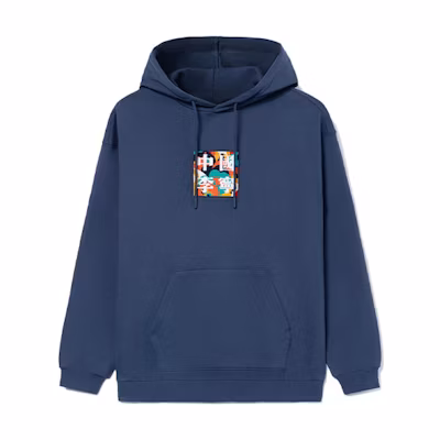 Li-Ning Basketball Hoodie Unisex Oversized Pullover Blue AWDR729-6