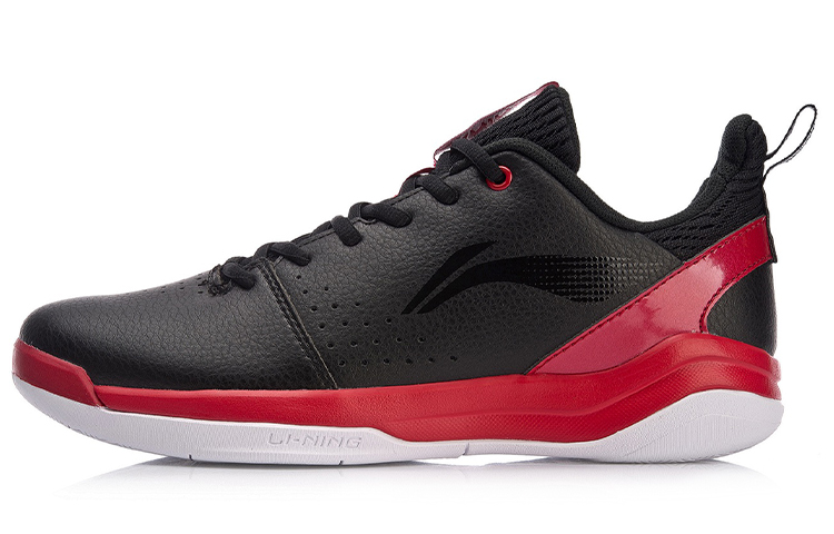 Li-Ning Basketball Low 'Black Red' ABPN013-1
