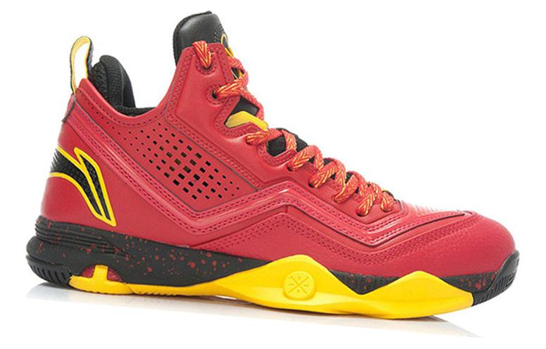 Order 리닝 로우 농구화 블랙/옐로우 (Li-Ning low basketball shoes black/yellow) ABFK005-3