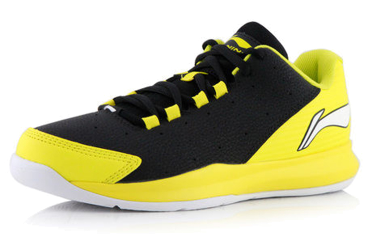 Lookbook Li-Ning Bola Keranjang Rendah 'Hitam Kuning' ABPJ065-3