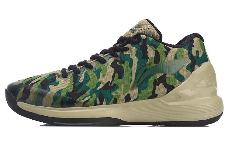 Li-Ning Basketball Mid 'Black Camo' ABPL063-4