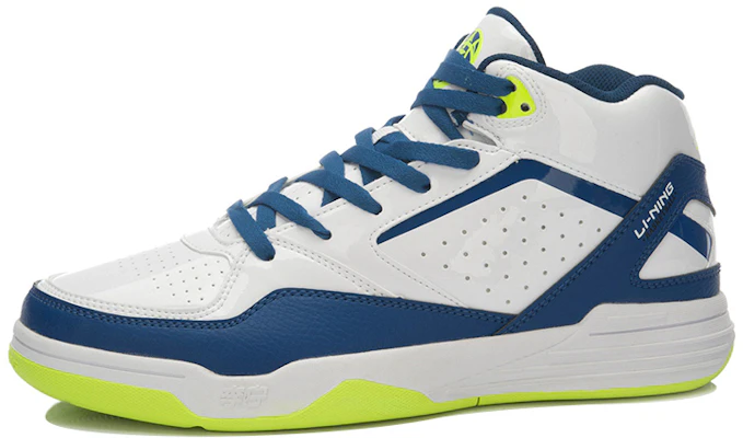 Li-Ning Basketball Mid 'White Blue' ABCK049-1 Order Li-Ning Basketball Mid 'White Blue' ABCK049-1