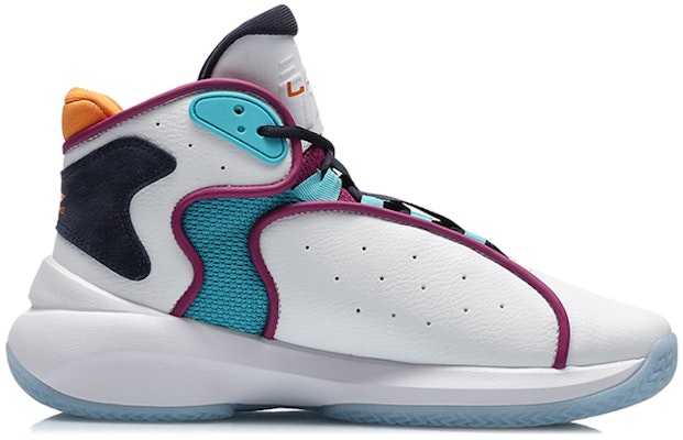 Li-Ning Basketball Mid 'White Blue Black' AGBR027-3 Order Li-Ning Basketball Mid 'White Blue Black' AGBR027-3