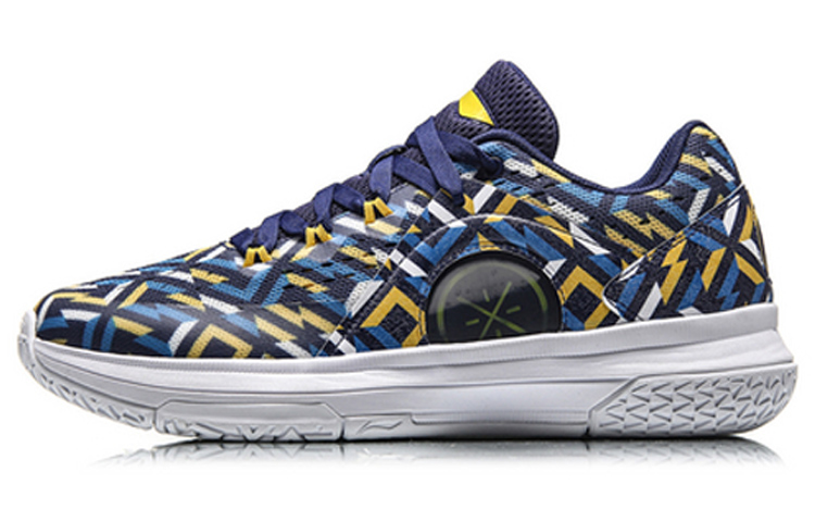 Li-Ning Basketball Professional Competition Shoe 'Ghoul Night Cobalt' ABAN033-5