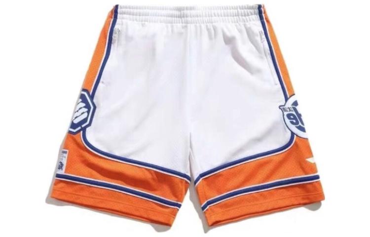 Lookbook 李宁篮球系列宽松运动短裤带侧拉链口袋 AAPP439-1