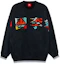 Order Li-Ning Basketball Series Loose Fit Crewneck Sweatshirt Black Men’s秋 Edition AWDRA23-4