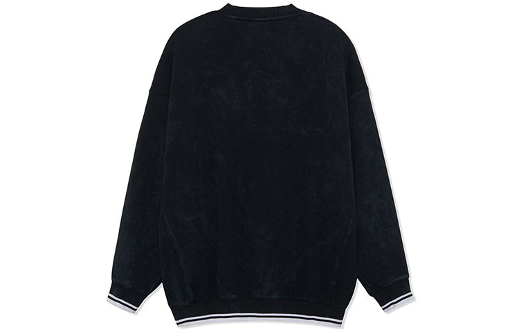 Lookbook Li-Ning Basketball Series Loose Fit Crewneck Sweatshirt Black Men’s秋 Edition AWDRA23-4