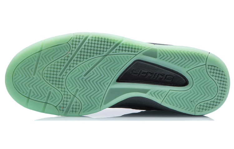 Li-Ning Basketball Shoes 'Black Mint Green' 圖 5