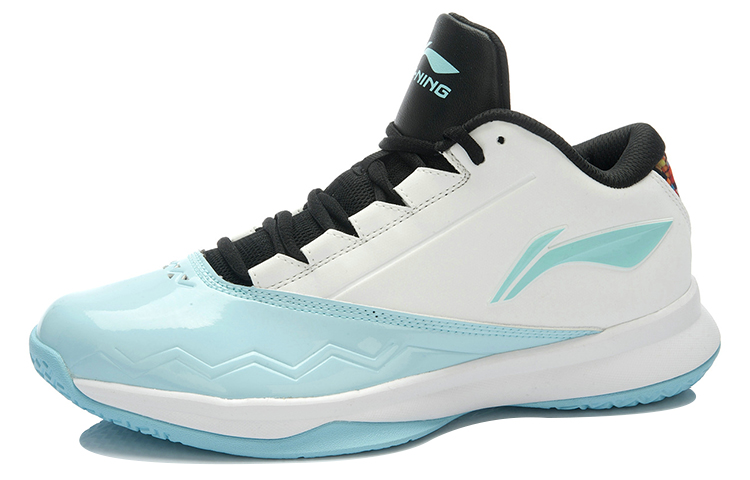 Order Li-Ning Basketbalschoenen ''Wit Blauw'' ABPJ111-9
