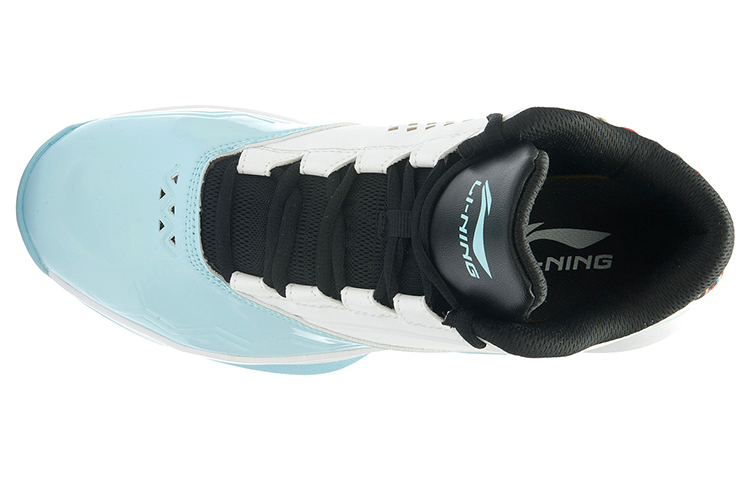 Lookbook Li-Ning Basketbalschoenen ''Wit Blauw'' ABPJ111-9