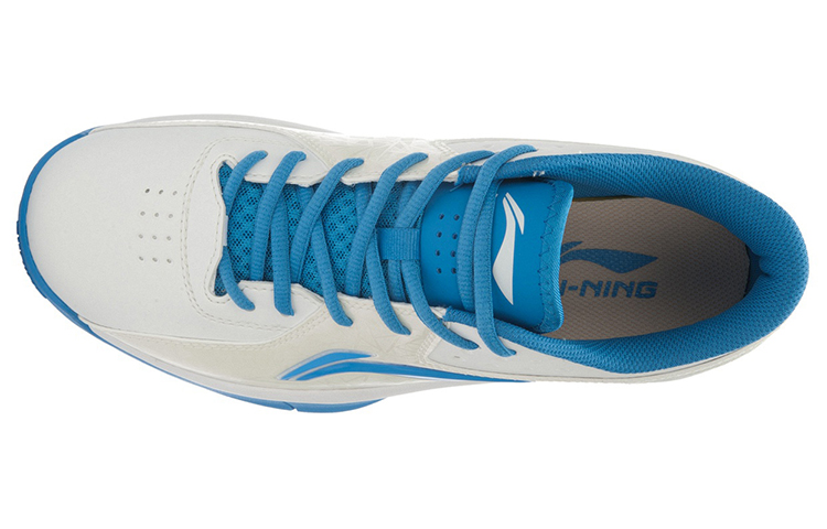 Shop Li-Ning Basketball Shoes 'White Blue' ABPL031-2