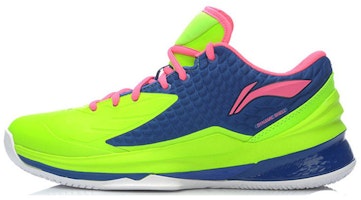 Li-Ning Basketball Shoes Low 'Green-Blue Colorblock' ABAK001-3 Li-Ning Basketball Shoes Low 'Green-Blue Colorblock' ABAK001-3