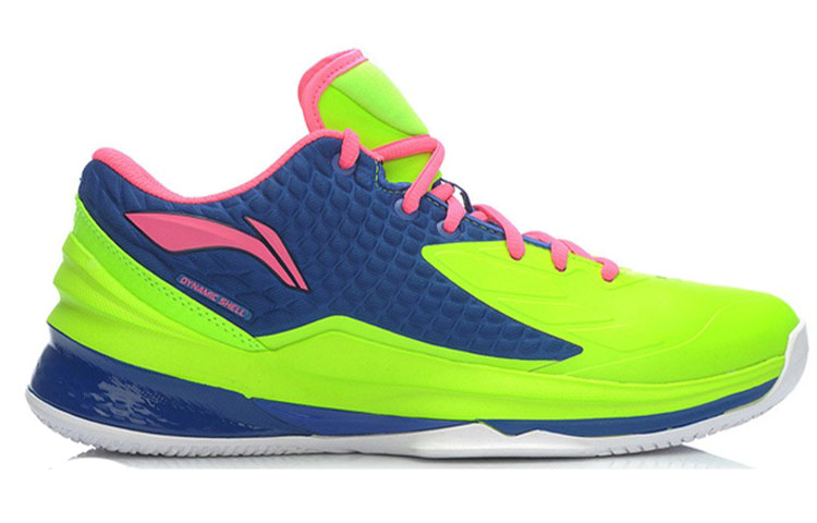 Order Sepatu Basket Li-Ning Low 'Green-Blue Colorblock' ABAK001-3