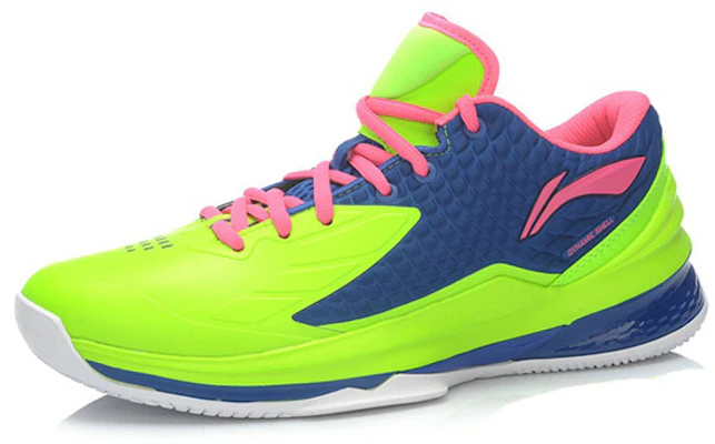 Sepatu Basket Li-Ning Low 'Green-Blue Colorblock' ABAK001-3 Lookbook Sepatu Basket Li-Ning Low 'Green-Blue Colorblock' ABAK001-3
